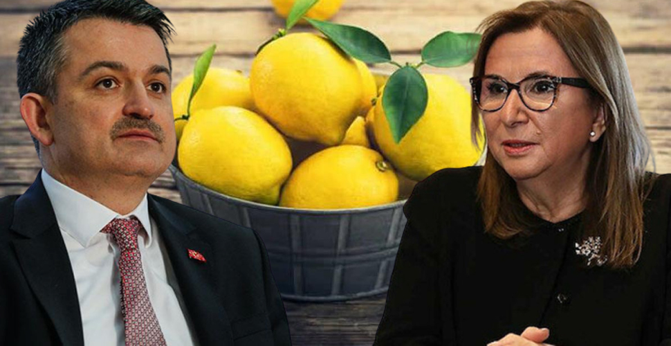 Bekir Pakdemirli ve Ruhsar Pekcan arasında 'limon' bilmecesi