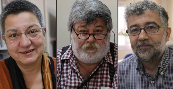 Özgür Gündem 'nöbetçi' yayın yönetmenleri Fincancı, Ahmet Nesin ve Erol Önderoğlu tutuklandı