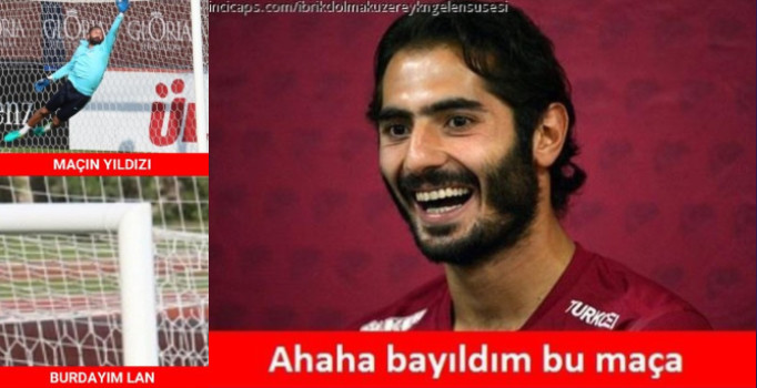 Hırvatistan-Türkiye maçı capsleri!