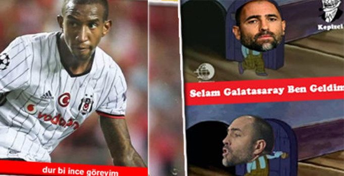 Galatasaray - Beşiktaş maçı sonrası capsler patladı!