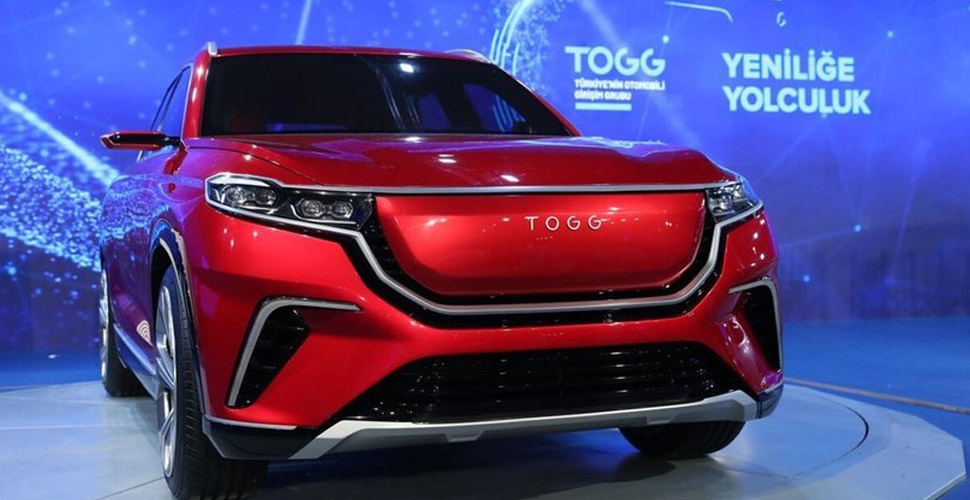 TOGG'un tasarımları Japonya'da tescil edildi