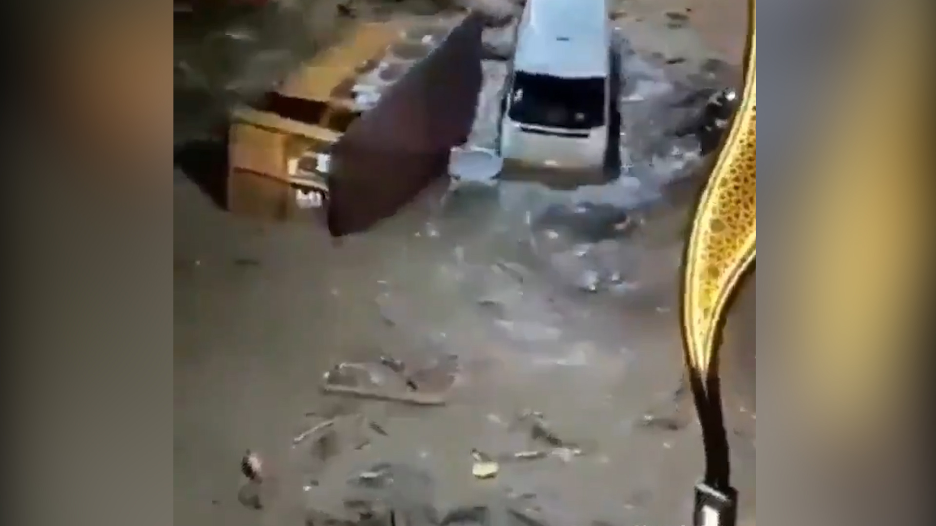 Giresun'da sel felaketi: O anlar vatandaş kamerasında