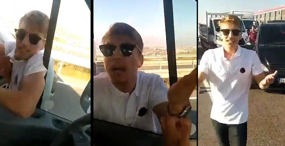 Hadımköy'deki çakarlı minibüsteki saldırgan yakalandı