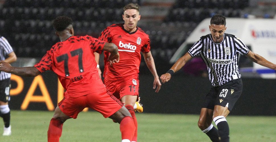 Beşiktaş, PAOK�a 31 yenilerek �Şampiyonlar Ligi�ne veda etti