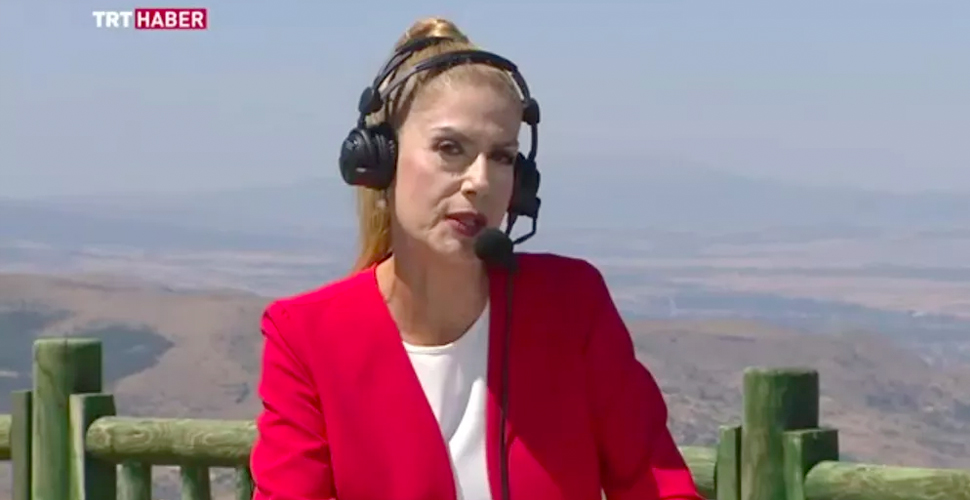 TRT spikeri Nilgün Balkaç canlı yayında bayıldı