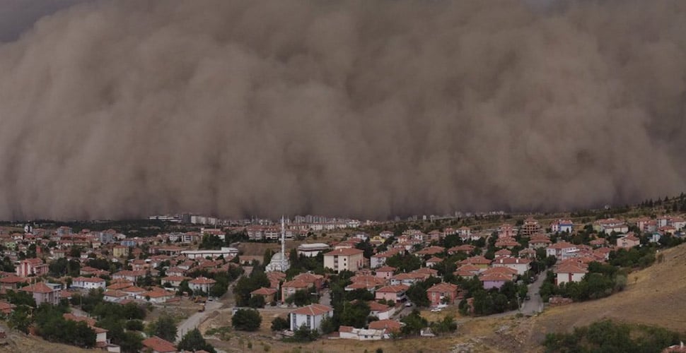 Ankara Kum Firtinasi Ne Zaman Bitecek Ankara Toz Firtinasindan Carpici Fotograflar