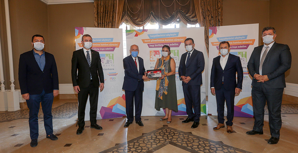 Yenimahalle Belediye Başkanı Fethi Yaşar, Ankara Kent Konseyi’ni ziyaret etti