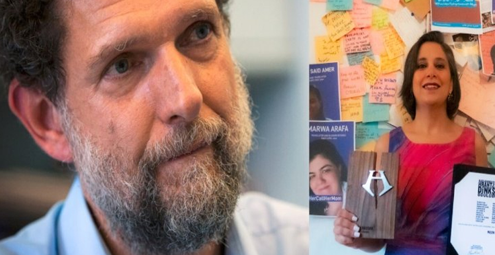 Uluslararası Hrant Dink Ödülü Türkiye'den Osman Kavala ve Mısır'dan Mozn Hassan'ın