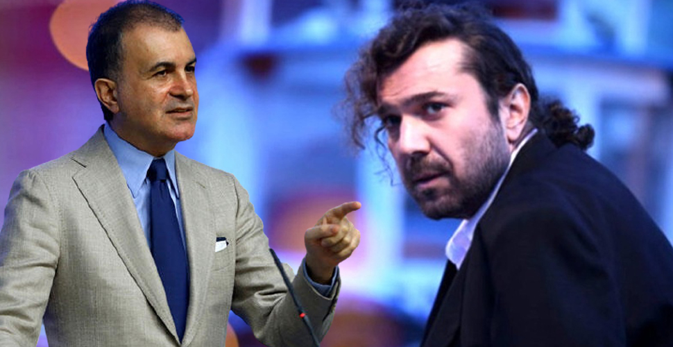 Ömer Çelik'ten Halil Sezai tepkisi: Kendine sanatçı diyen barbar