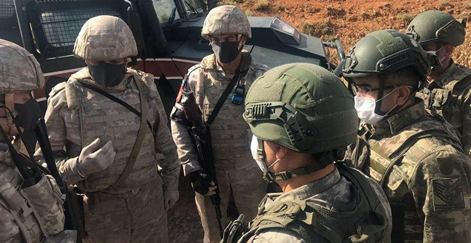 Türk ve Rus askerlerinden İdlib'de ortak tatbikat