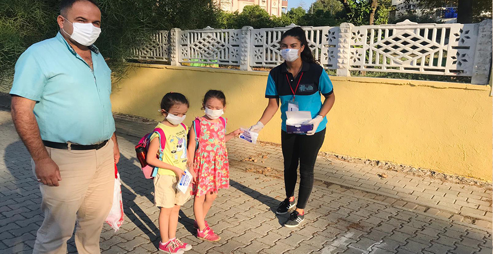 Aydın Büyükşehir Belediyesinden eğitime hijyen desteği