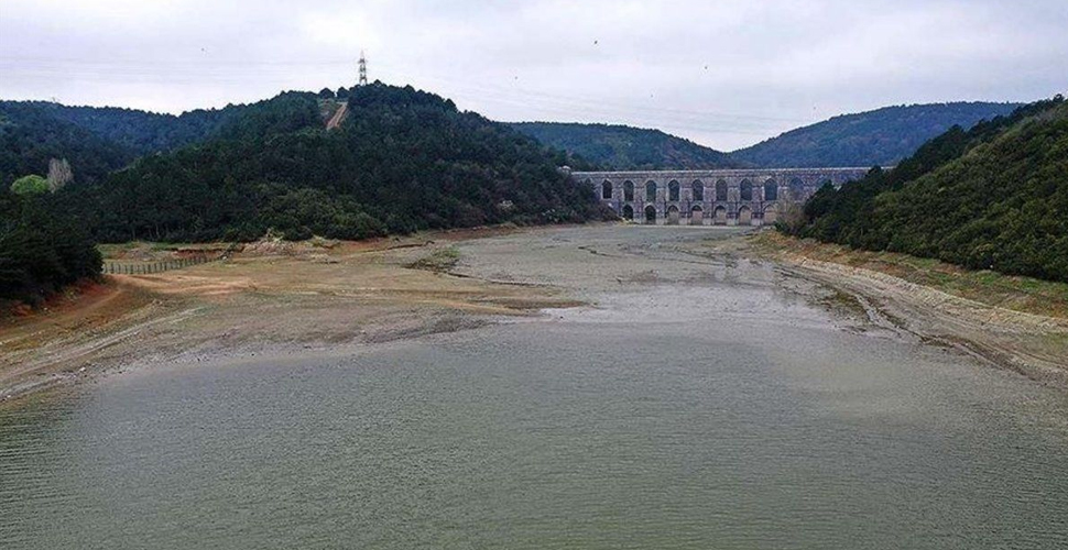 İstanbul'da barajlardaki doluluk son 5 yılın en düşük düzeyinde