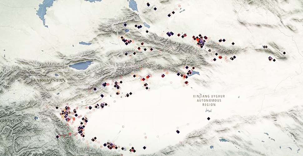 Doğu Türkistan'da 3 yılda 380'den fazla toplama kampı kuruldu