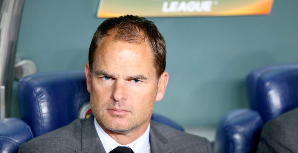 Hollanda Milli Takımı'nın başına Frank de Boer getirildi