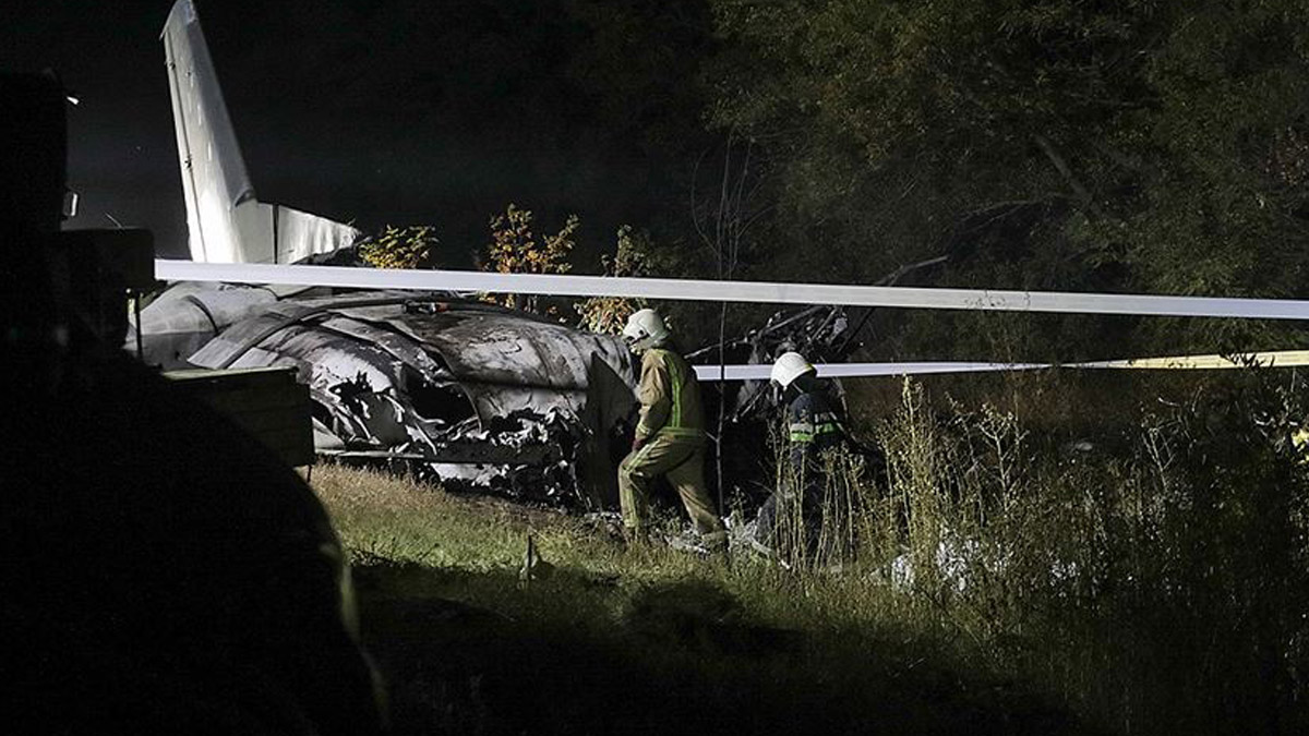 Ukrayna'daki askeri uçak faciasında ölü sayısı 26'ya yükseldi
