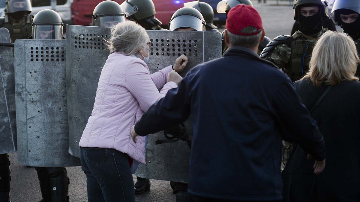 Belarus'ta 150 protestocu daha gözaltına alındı