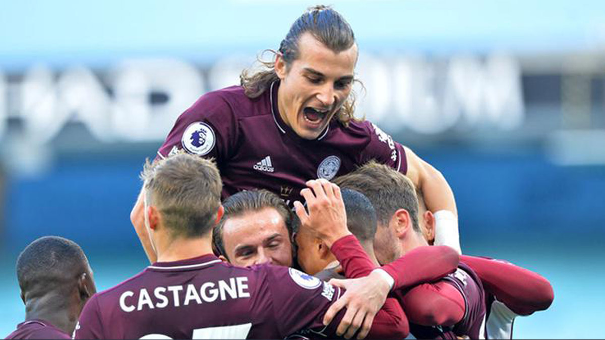 Leicester City, Manchester City'yi farklı mağlup etti