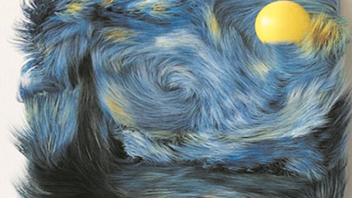 İkonik tablolara tüylü dokunuş