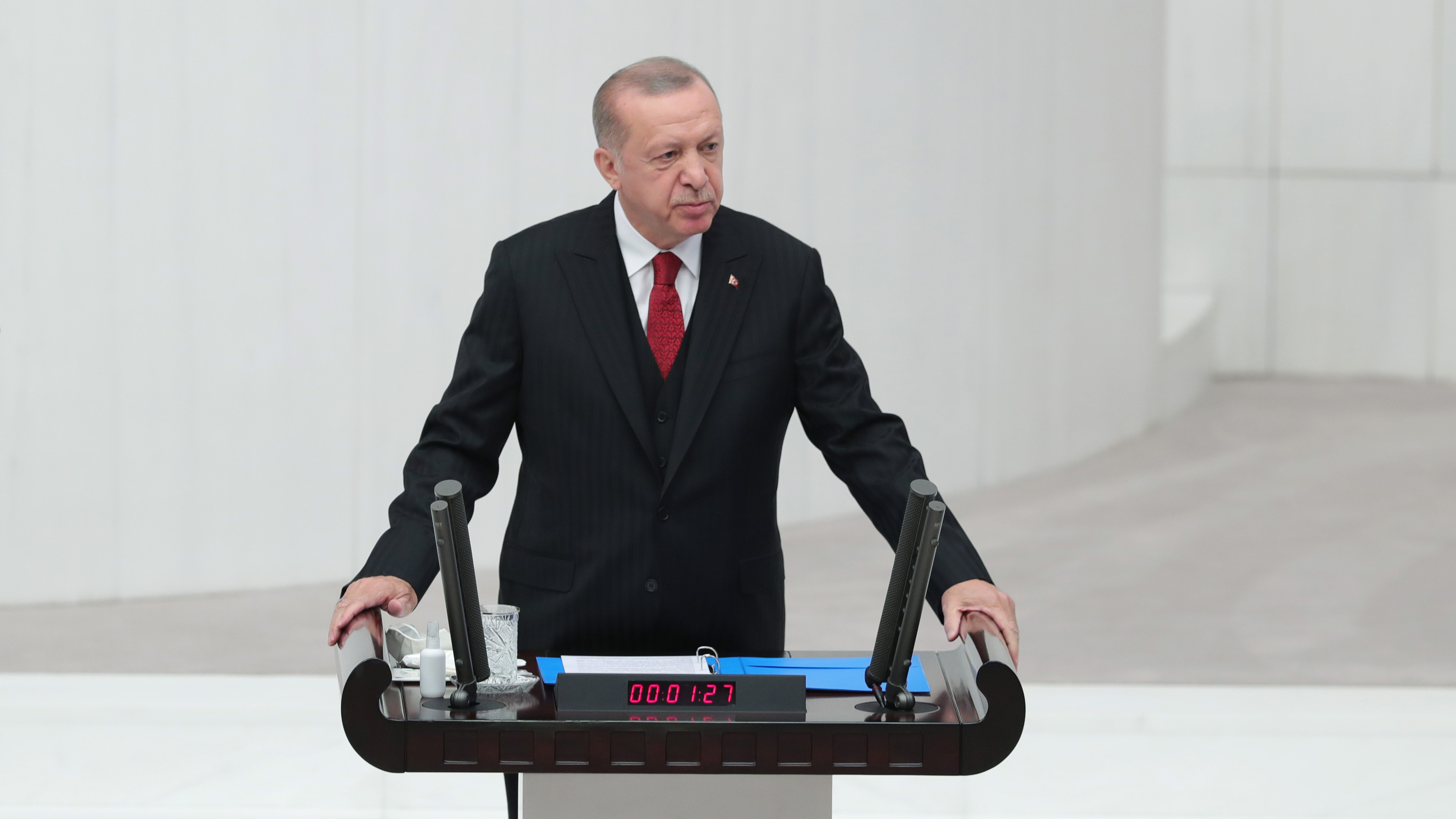 Cumhurbaşkanı Erdoğan Meclis'te konuştu: Ermenistan çekilmeden kalıcı barış olmaz