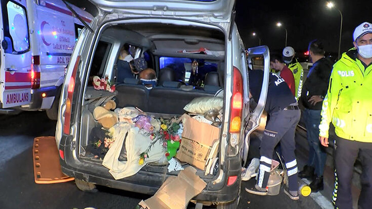 Haliç Köprüsü'nde korkunç kaza! Aracın içinden yola fırlayan çocuk öldü