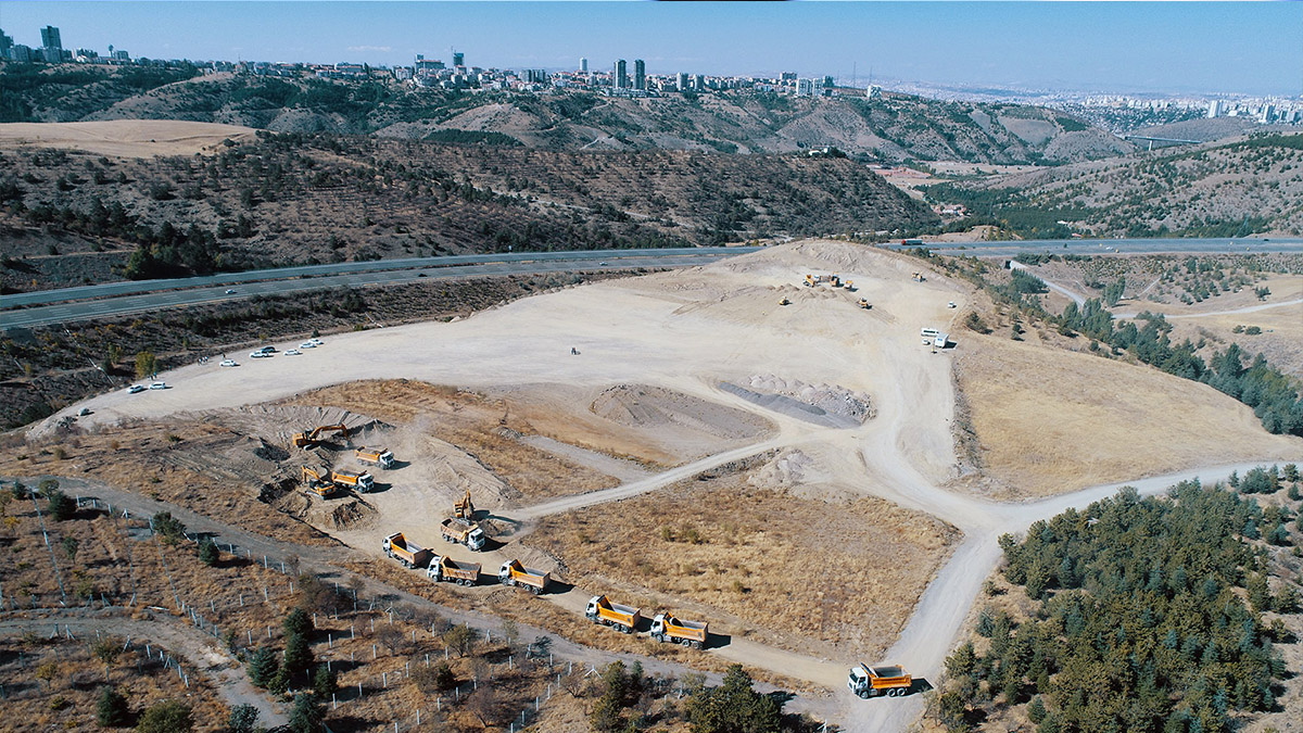 Başkent'te yeni barınağın yapım çalışmaları hızlandırıldı