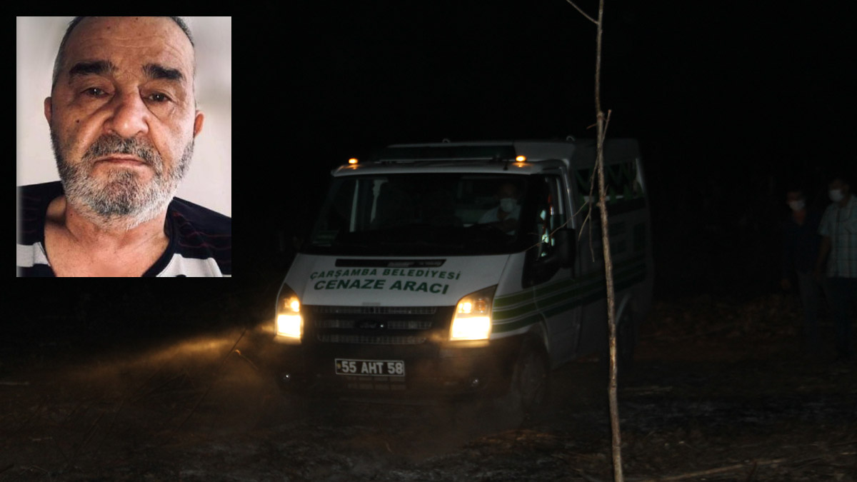 Son dakika: Bahçesindeki anızları yakan vatandaş, alevlerin arasında kaldı