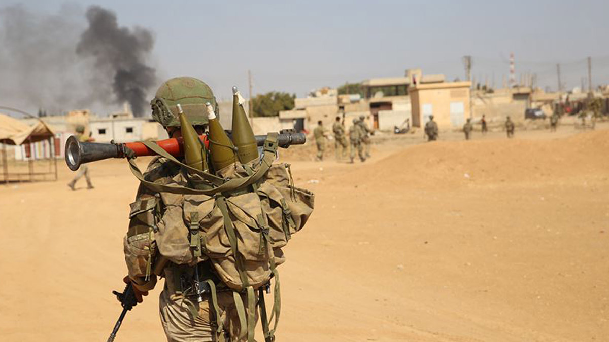 Barış Pınarı Harekatı bölgesinde 2 terörist etkisiz