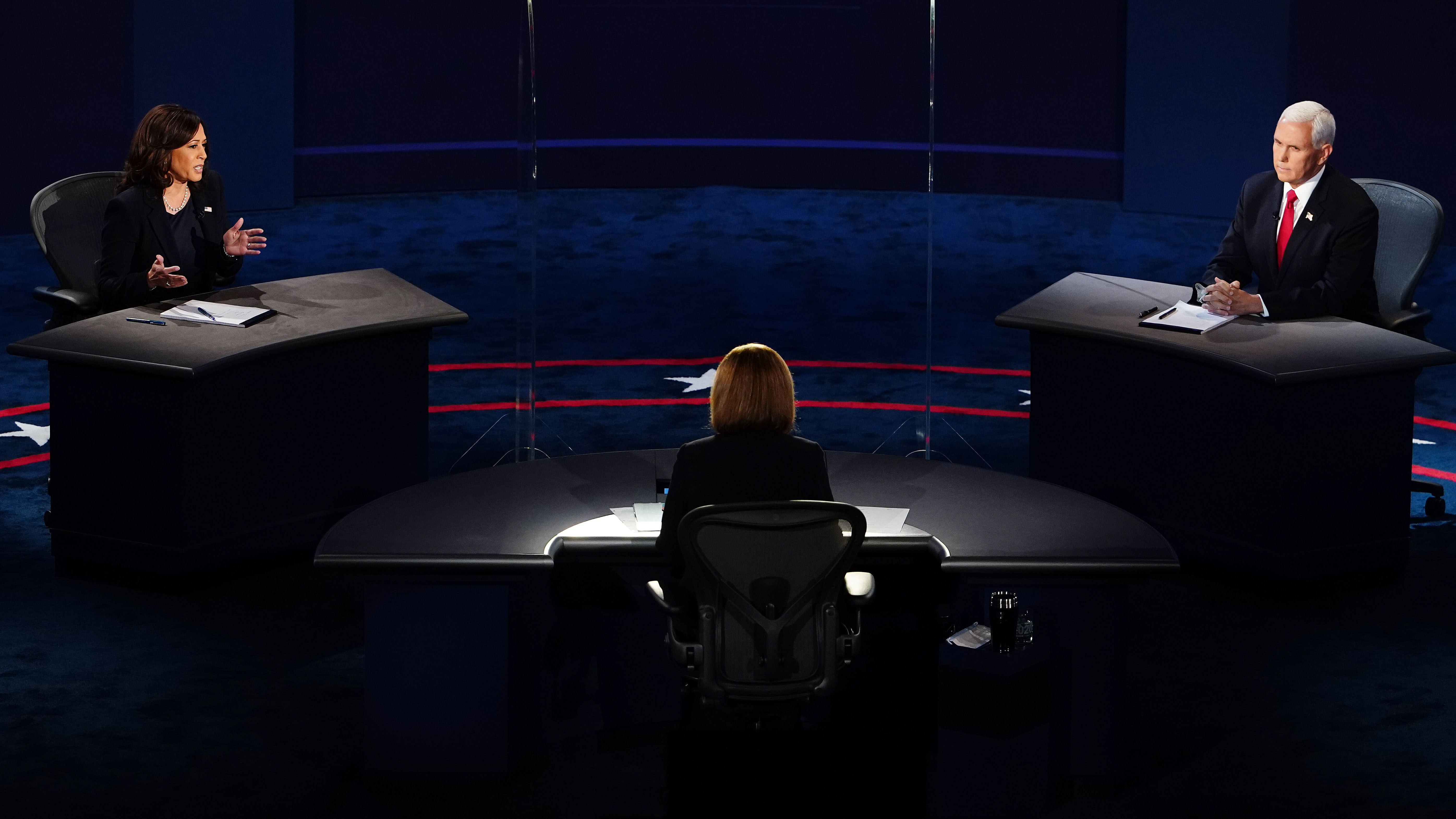 Başkan yardımcısı adaylarının canlı yayın tartışması sakin geçti