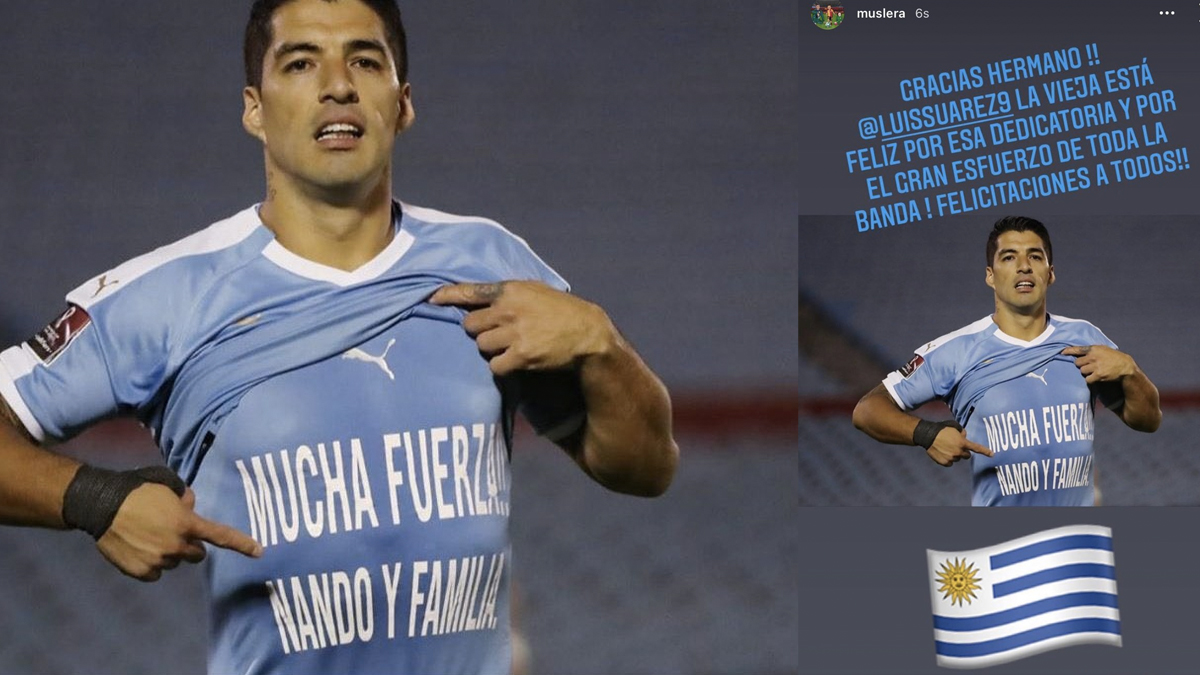 Suarez'den Muslera'ya destek mesajı