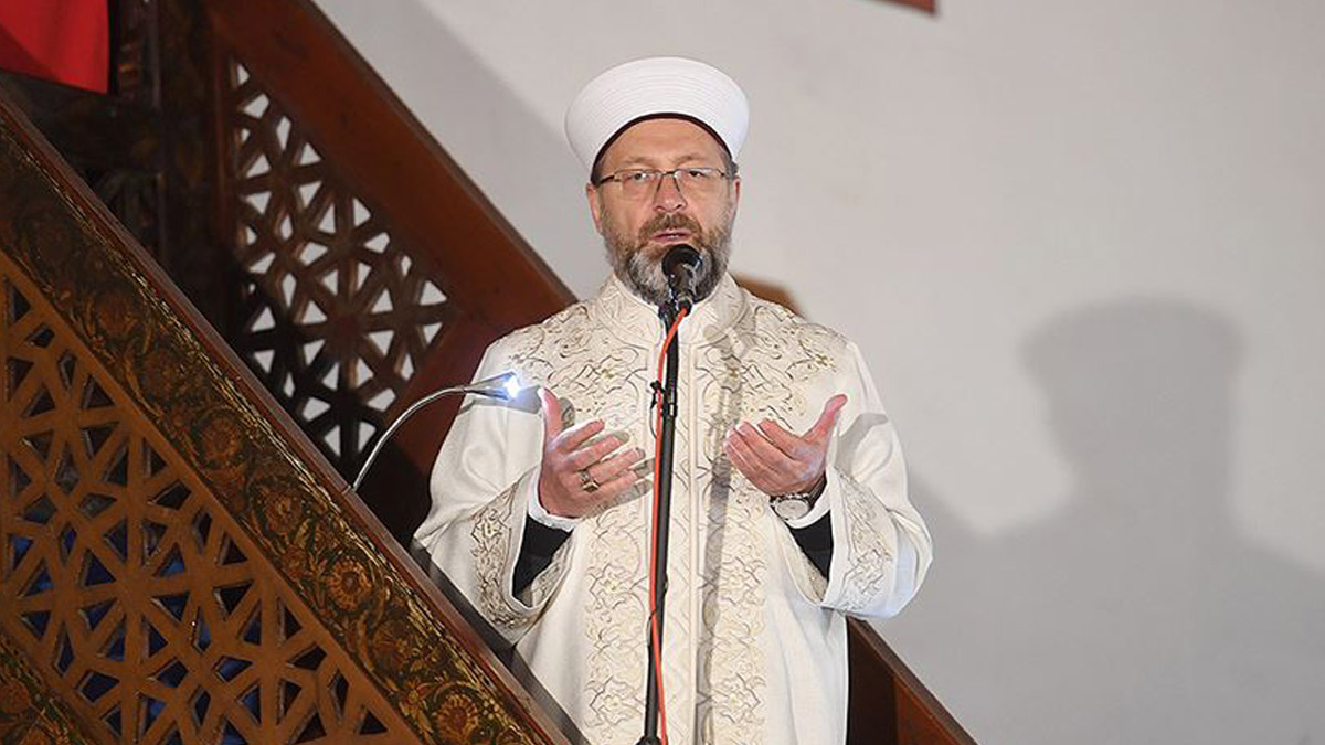 Ali Erbaş'tan, cuma hutbesinde 'Azerbaycan' mesajı