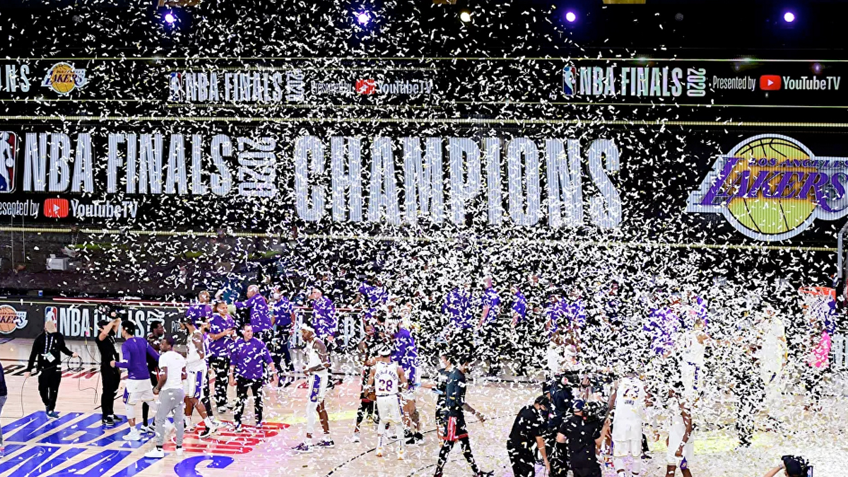 NBA'de Los Angeles Lakers 17. kez şampiyon