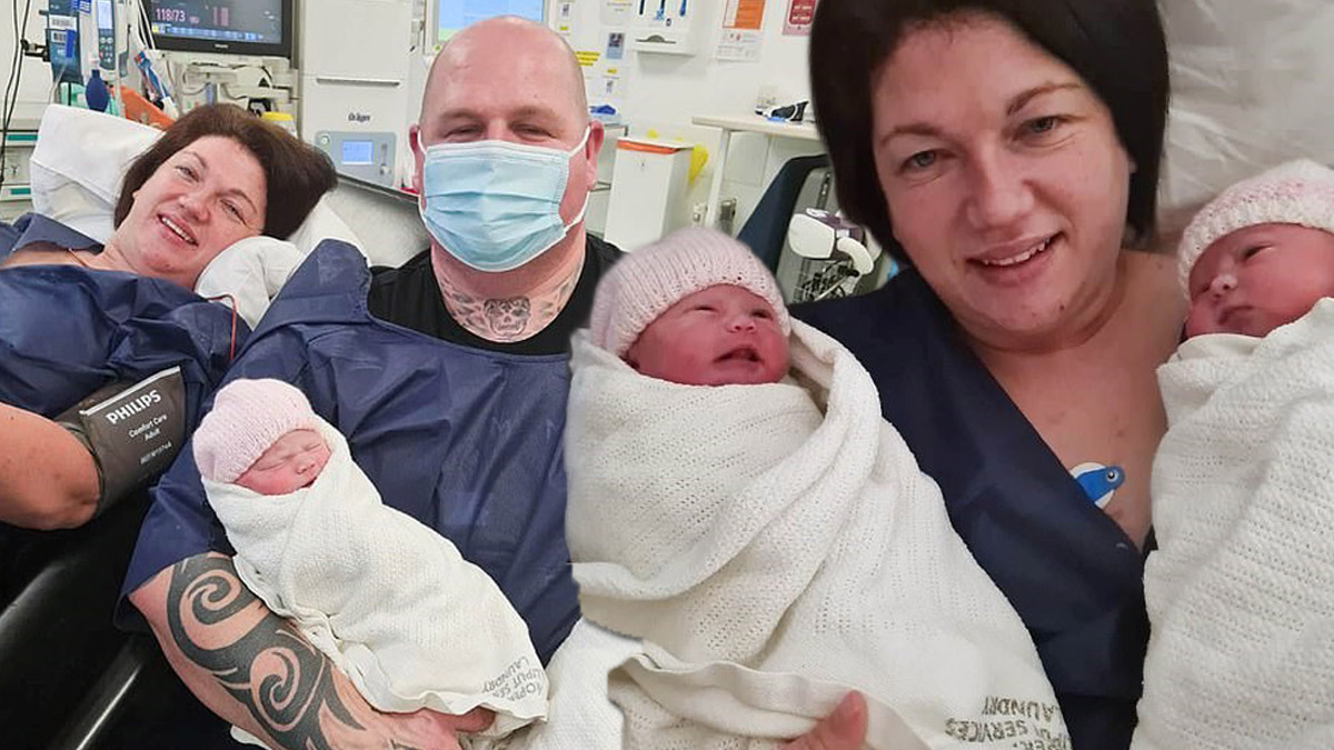 Mucize doğum! Koronaya yakalanan anne komada ikiz bebek dünyaya getirdi