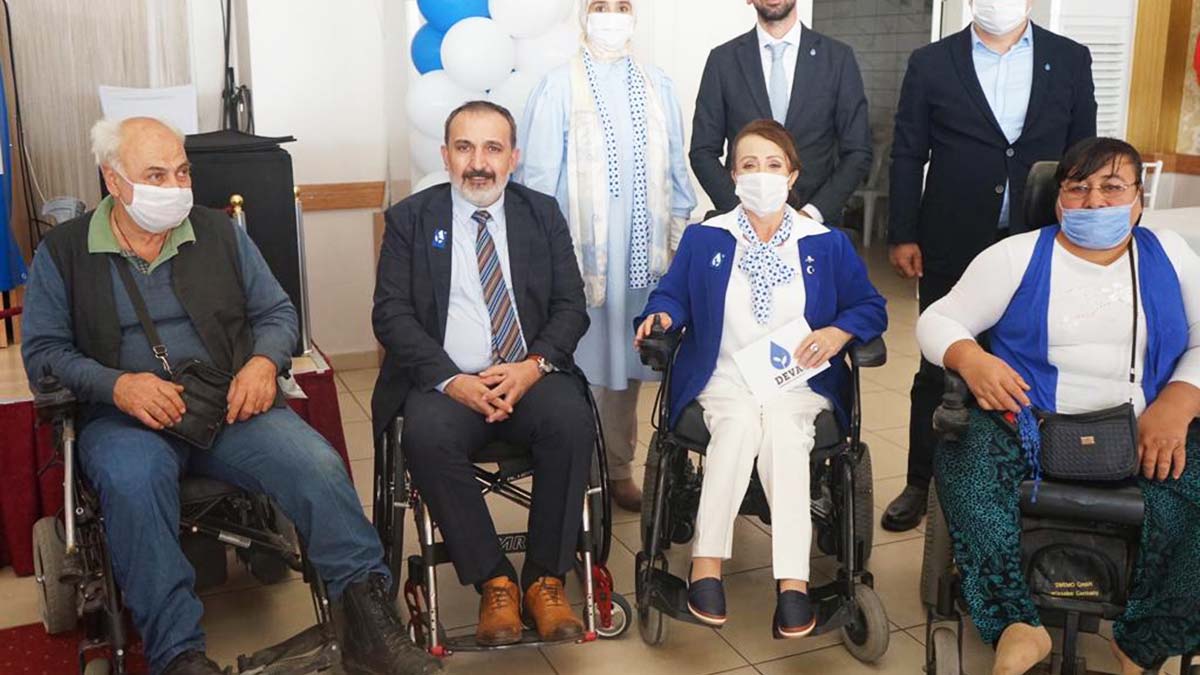 Engelli Şerife Türüdü, DEVA'nın Süleymanpaşa ilçe başkanı oldu