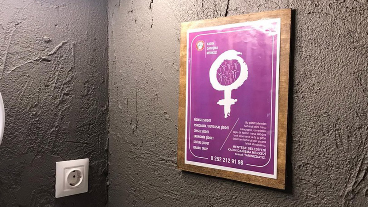 Menteşe'den kadına yönelik şiddetle mücadele çalışması