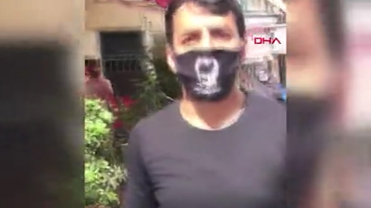 Seyyar satıcı kadın zabıtaya saldırdı