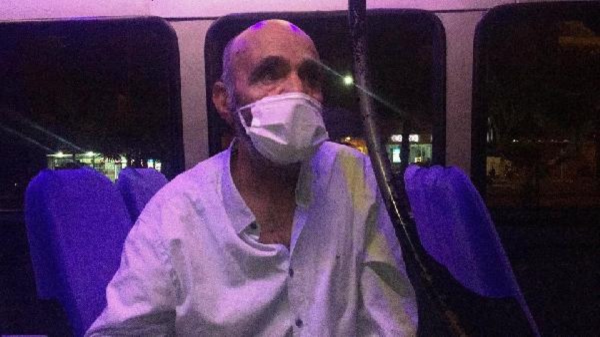 Adıyaman'da karantinayı delen korona hastası minibüste yakalandı