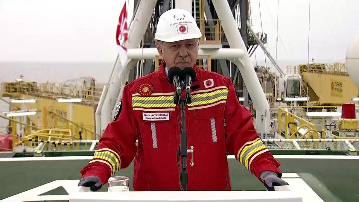 Erdoğan Karadeniz'de bulunan yeni doğal gaz rezervini açıkladı