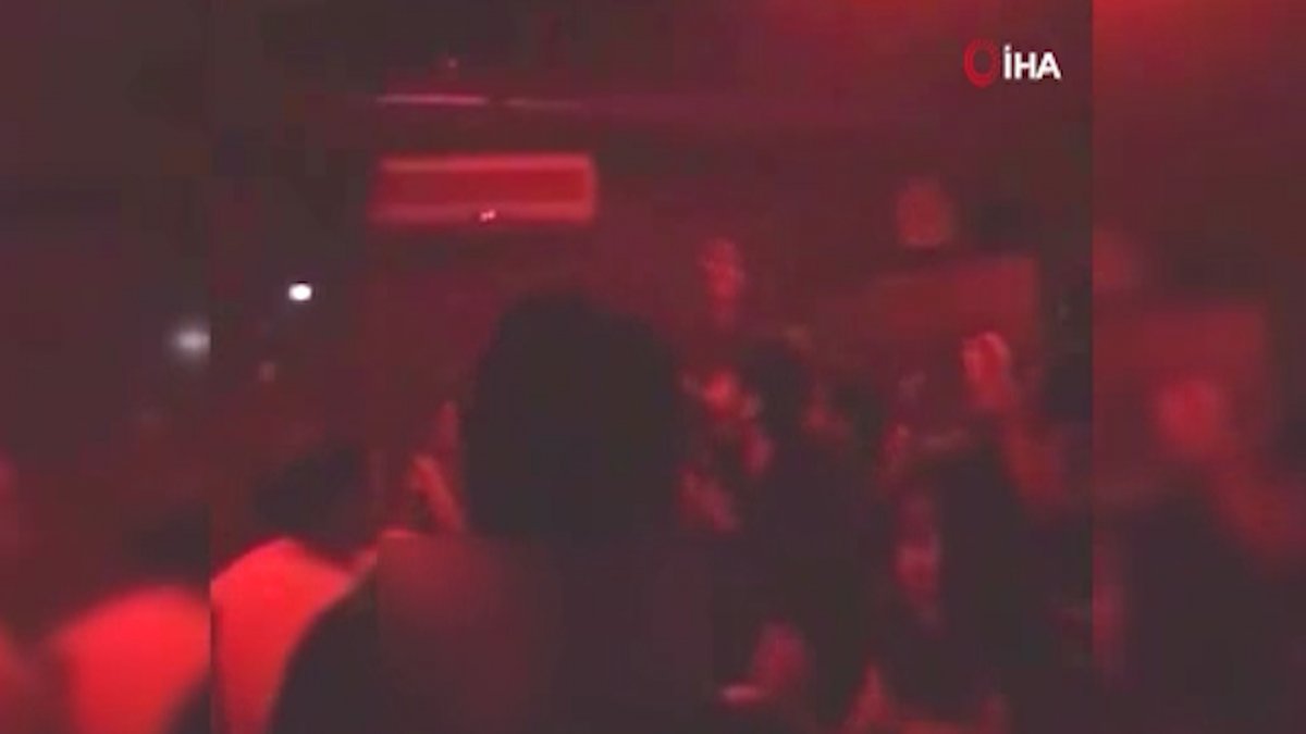 Sakarya'daki 'korona partisi' kamerada