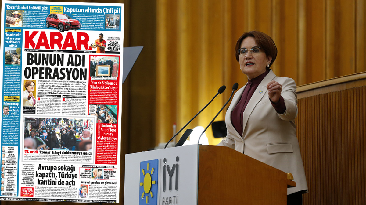 Bunun adı operasyon