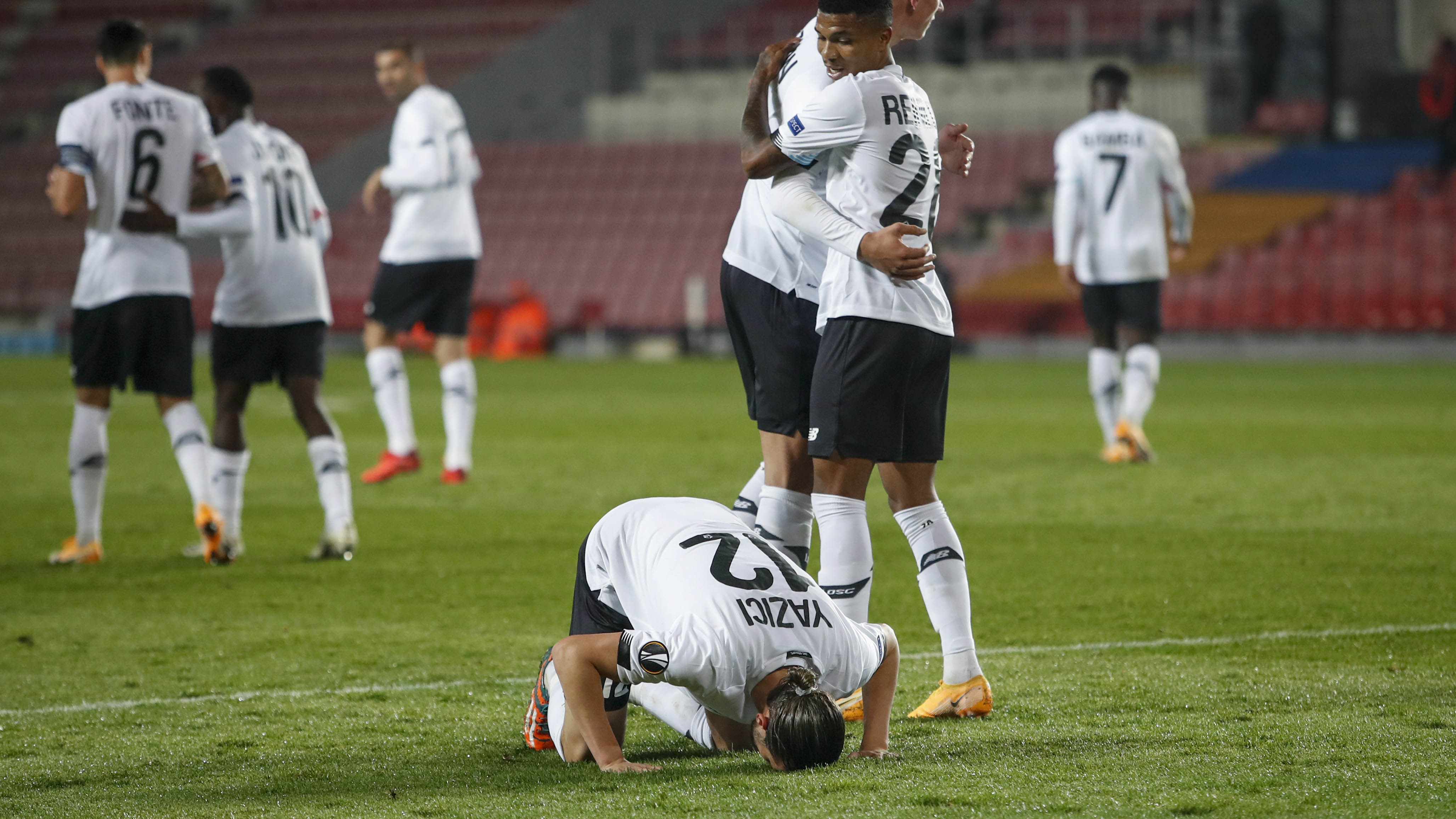 UEFA Avrupa Ligi'nde Yusuf Yazıcı'nın gecesi