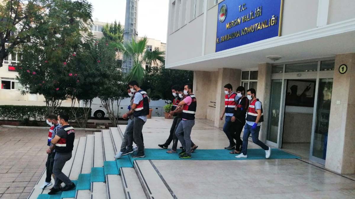 Mersin'de 4 PKK şüphelisi yakalandı