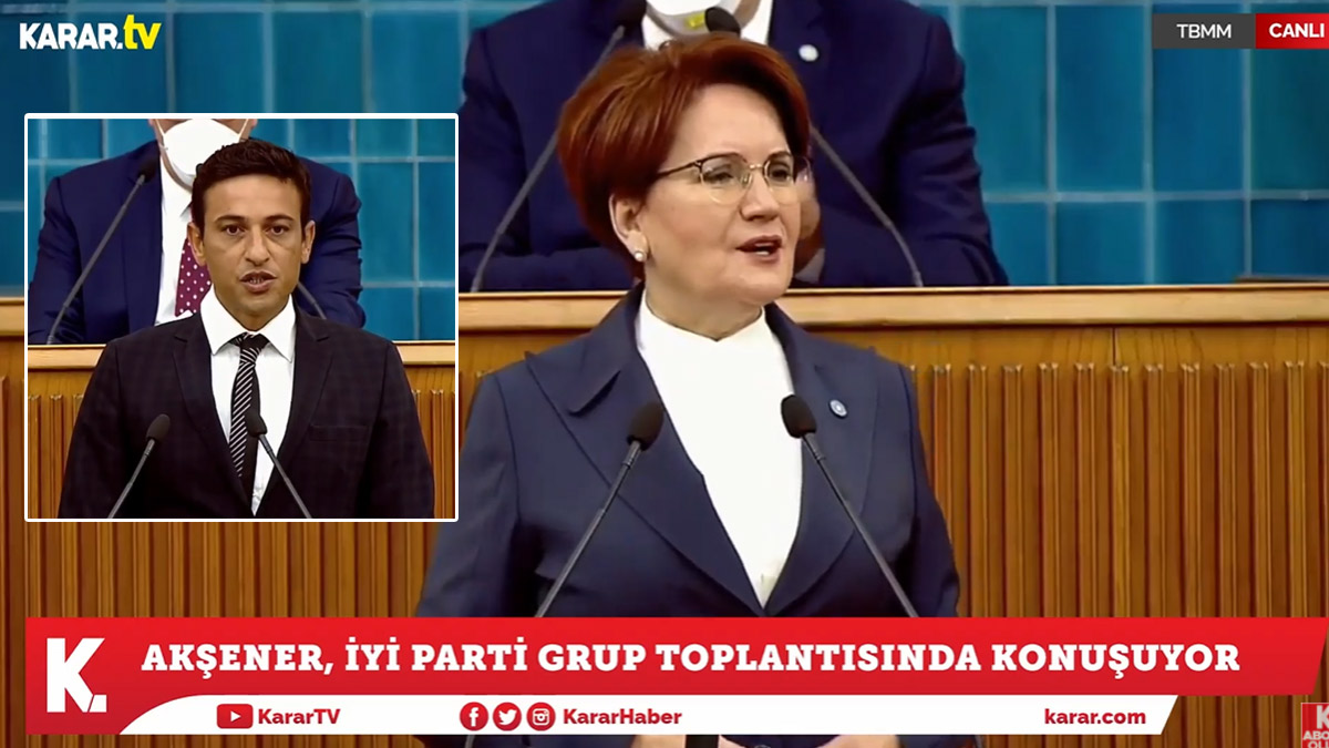 Akşener 'Emre'yi kürsüye çağırdı TRT ve özel kanallar sustu