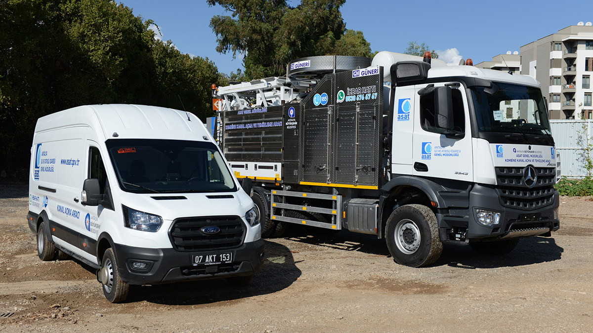 Antalya Büyükşehir ASAT’ın araç filosunu genişletti