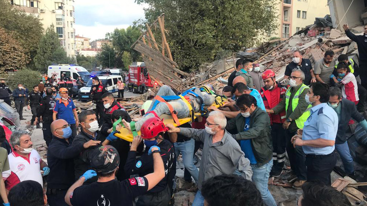 Enkazdan hayata böyle döndüler