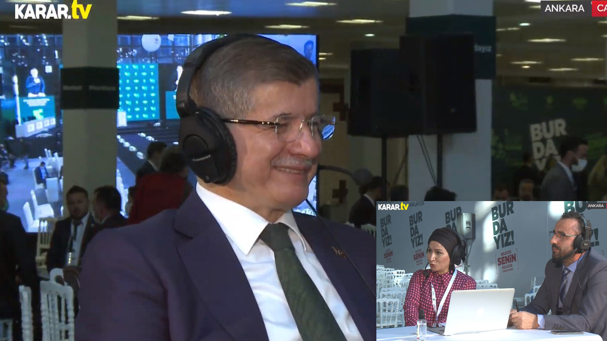 Ahmet Davutoğlu: Bir dip dalga var! Ademe mahkum etmek isteyenlere güzel cevap