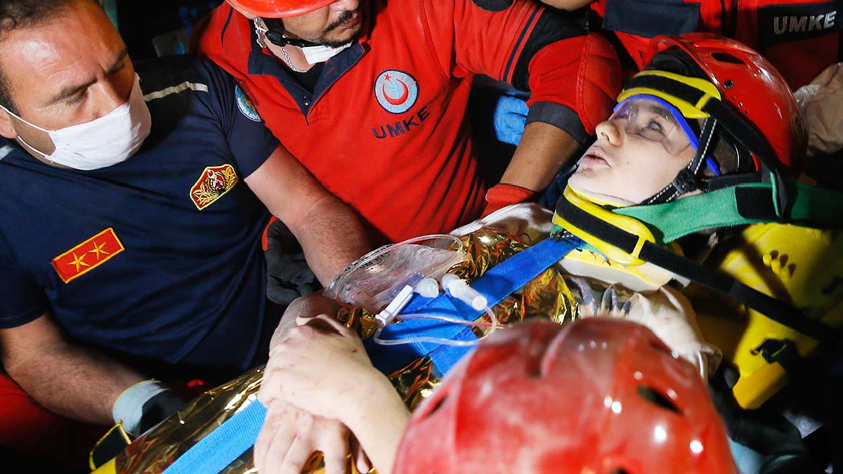 10 saat enkaz altında kalan Günay Özışık'ın korku dolu anları kaydettiği ortaya çıktı