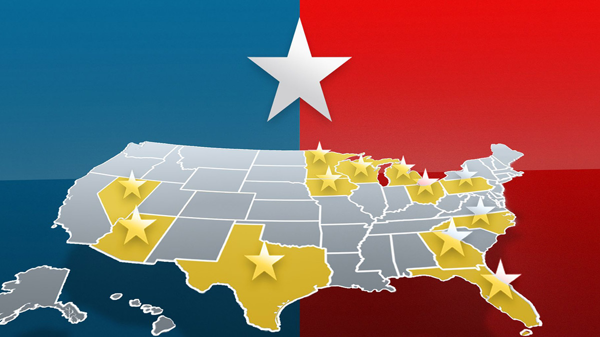 ABD seçimleri: 'Salıncak eyaletler' nedir? Kaç eyalet var?