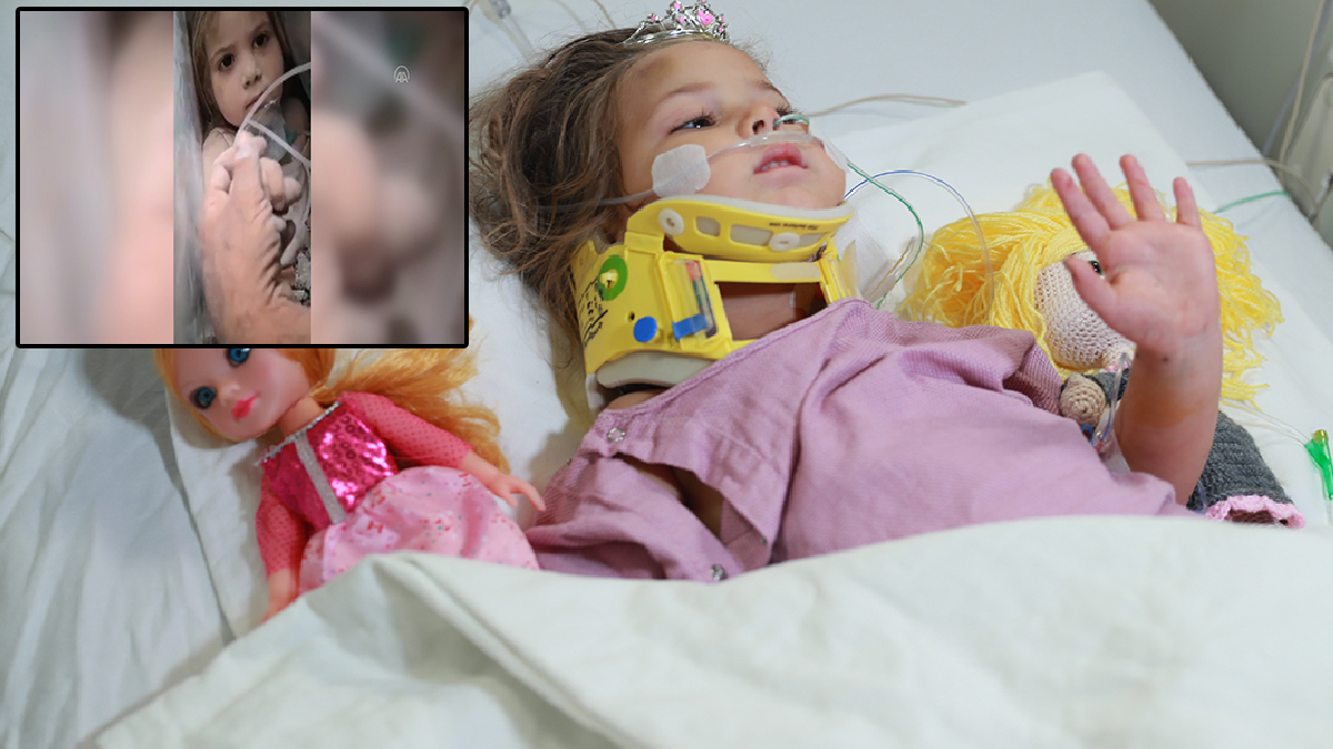 Mucize'nin adı Ayda'nın yeni görüntüleri ortaya çıktı: Tut elimi, yanındayım