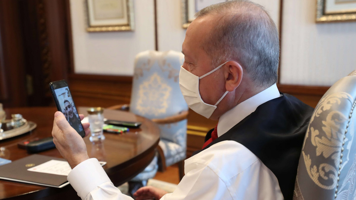 Erdoğan, Viyana kahramanları ile görüştü