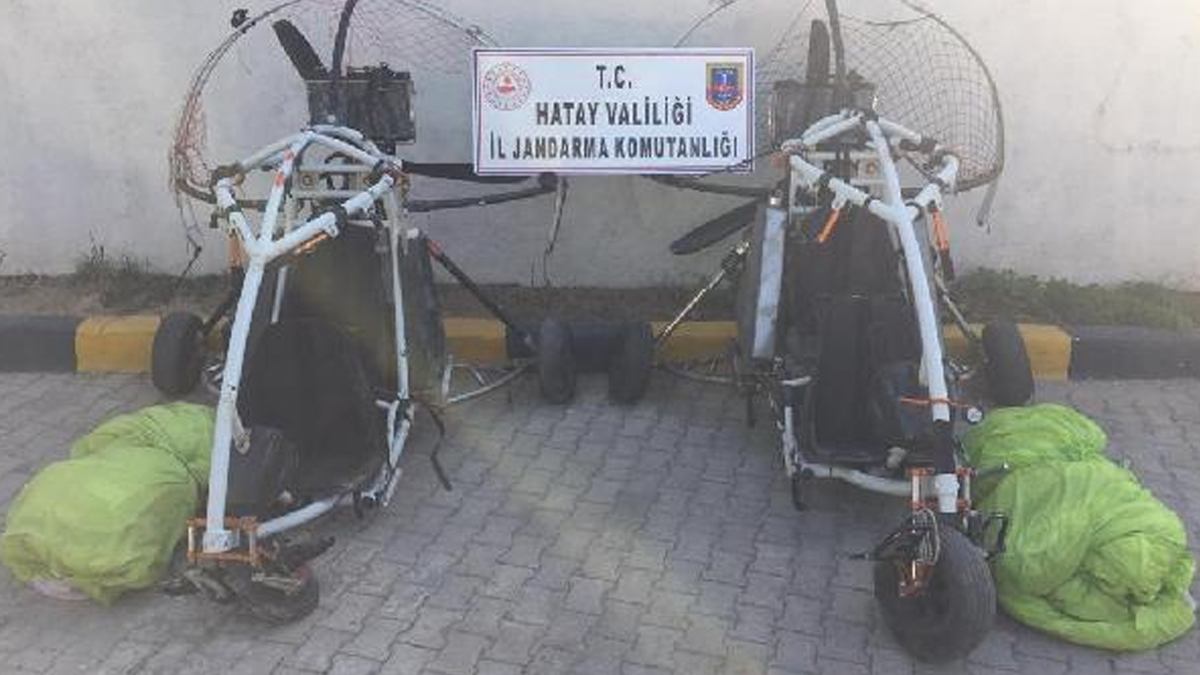 Hatay'da terör gerekçesiyle paramotor ve yamaç paraşütü yasağı